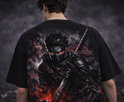 THR – Shadow Revenant Oversized Tee (Ninja Edition)