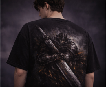 THR – Iron Dominion Oversized Tee (Dark Armored Edition)