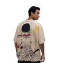 King of Hell Oversized Anime Graphic T-Shirt