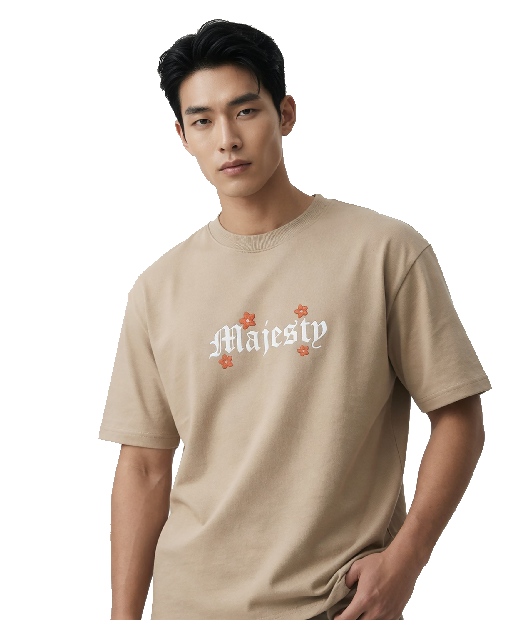 "Majestic Chaos" Oversized (Beige)