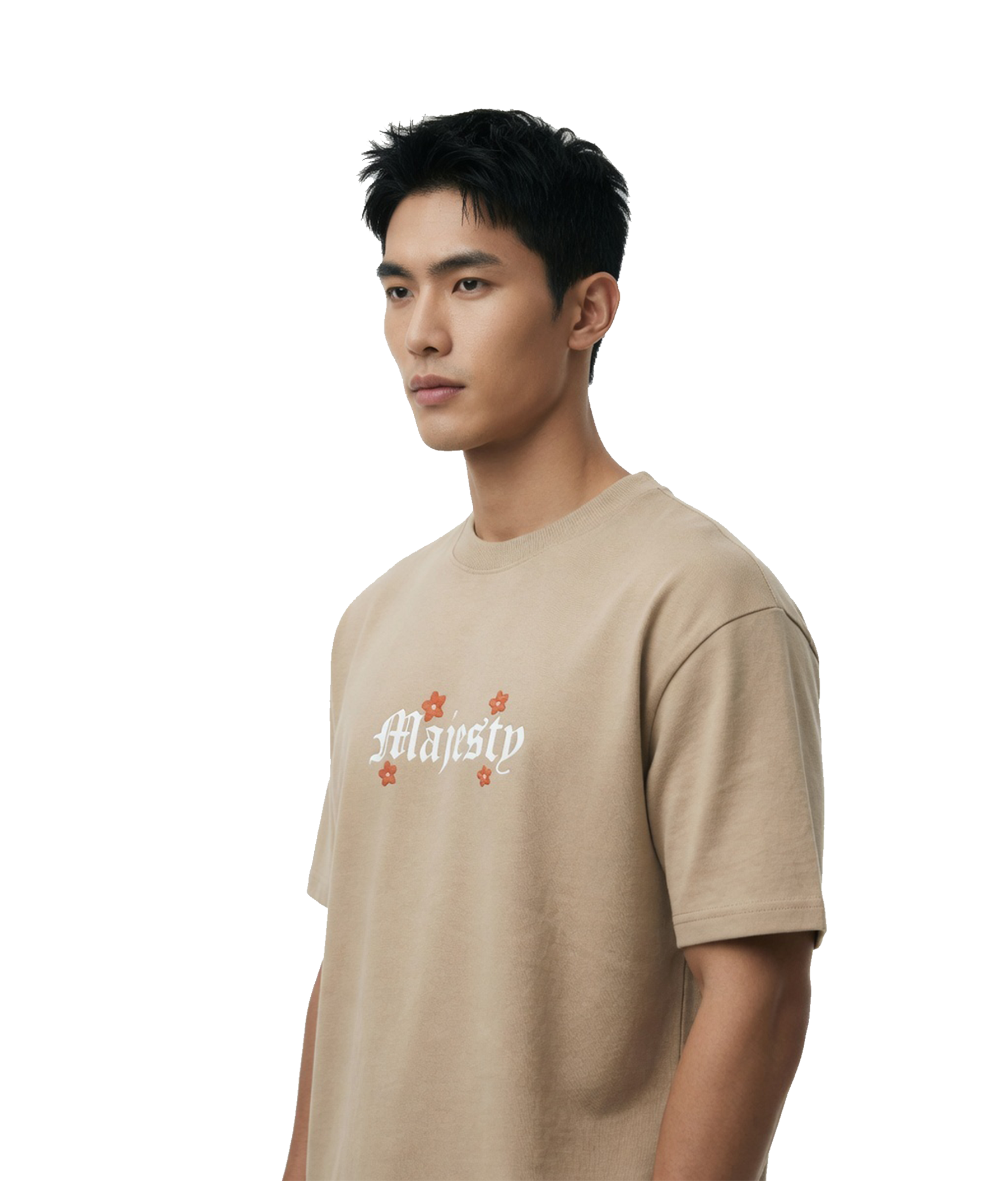 "Majestic Chaos" Oversized (Beige)