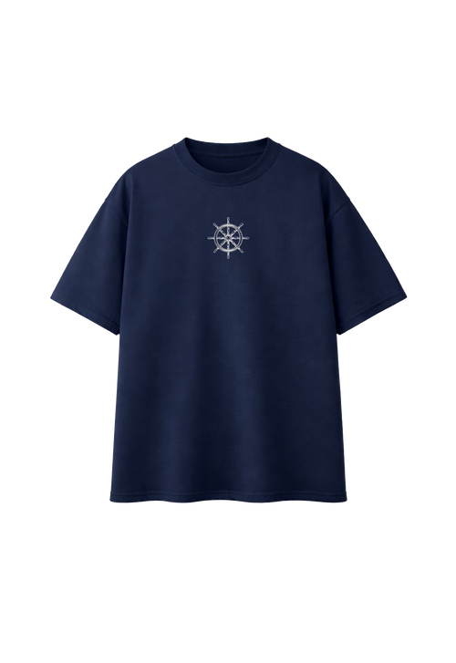 ONE PIECE Navy Blue T-Shirt