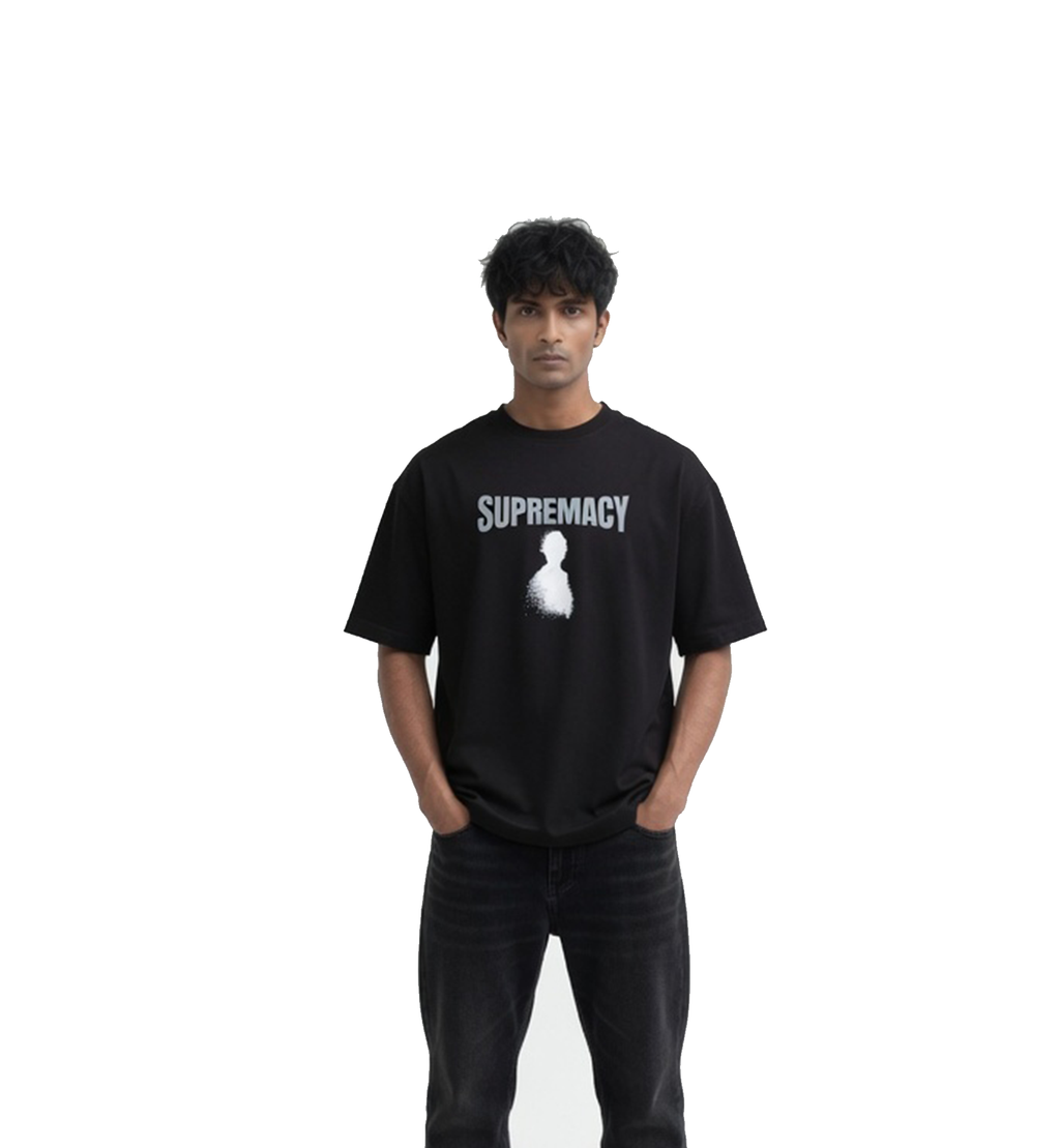 Rise Above The Endless Noise Oversized Graphic T-Shirt