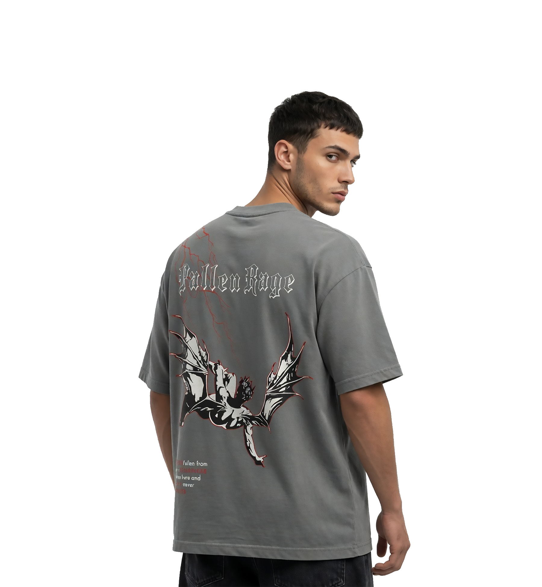Fallen Rage Oversized T-Shirt